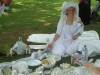 from a white picnic